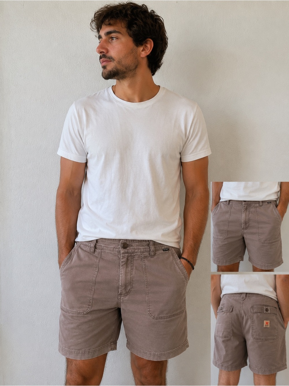 Howler Bros Clarksville Walk Shorts Gray Size 32
